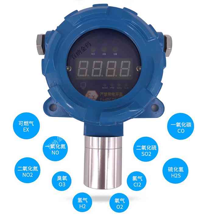 固定式氨氣檢測儀可選的其他氣體種類 固定式氨氣檢測儀可選的其他氣體種類